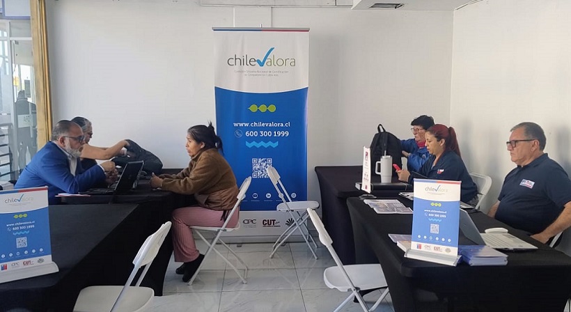ChileValora inició operativo de certificación para desempleados en Antofagasta