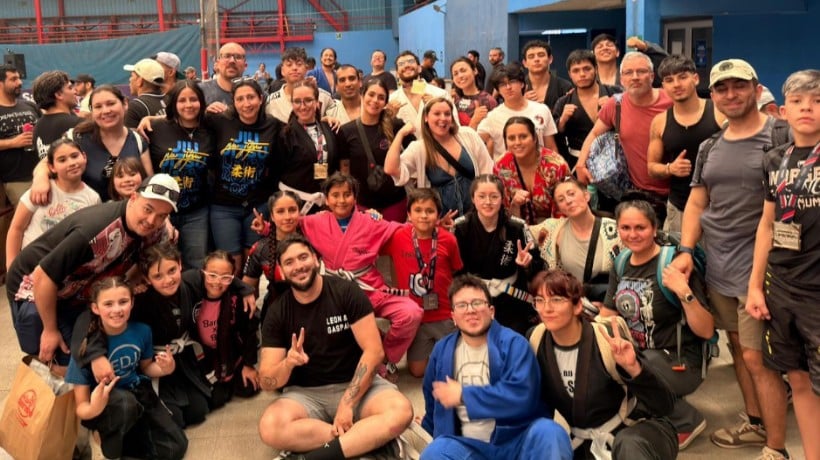 Promesas del Jiu Jitsu chillanejo logran el segundo lugar por equipos en masivo Open Nacional