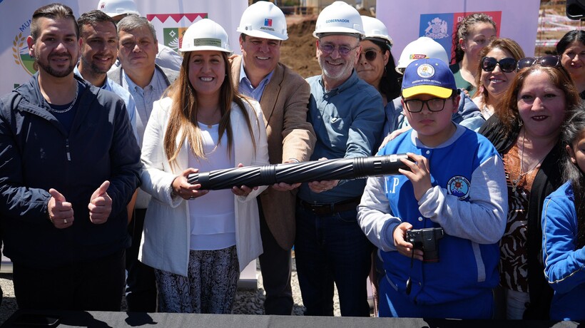 Realizan ceremonia de primera piedra para reposición de la Escuela Martín Alonqueo en Vilcún