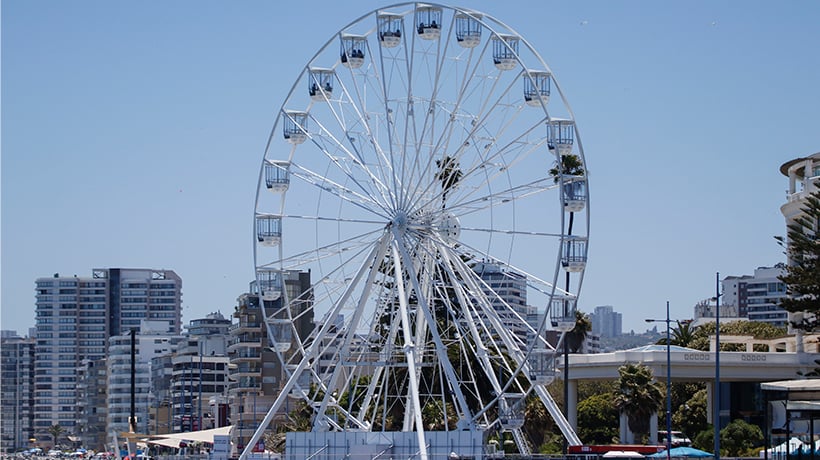 Comienzan los panoramas para la temporada estival: Viña del Mar volverá a recibir la Gran Rueda