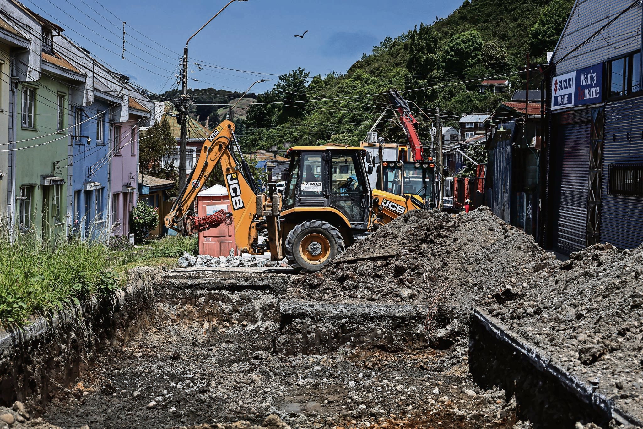 Arreglos en calle Ecuador de Puerto Montt contemplan nueva base estabilizada