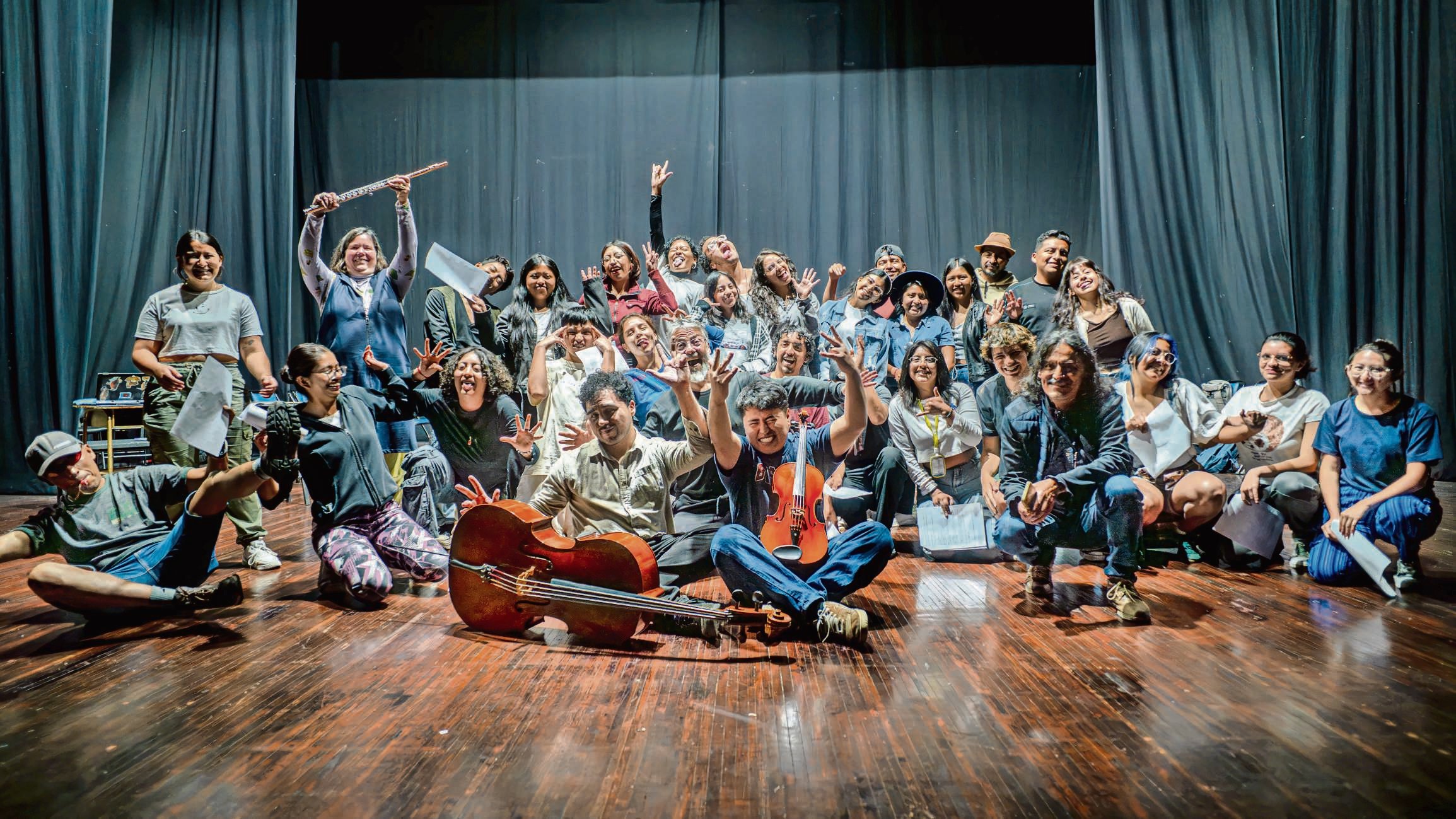 La Compañía Imaginaria viajó a Ecuador con el montaje “Mama Choclo”