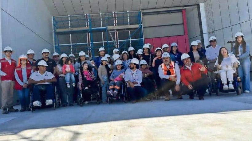 Avance de obras del Centro Teletón en Chillán totaliza un 68%