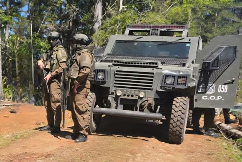 Los Sauces: desconocidos dispararon cerca de una patrulla de Carabineros