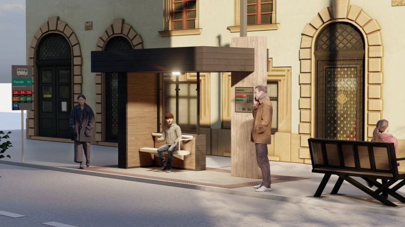 Anuncian millonaria inversión para remodelar paraderos del centro de Temuco