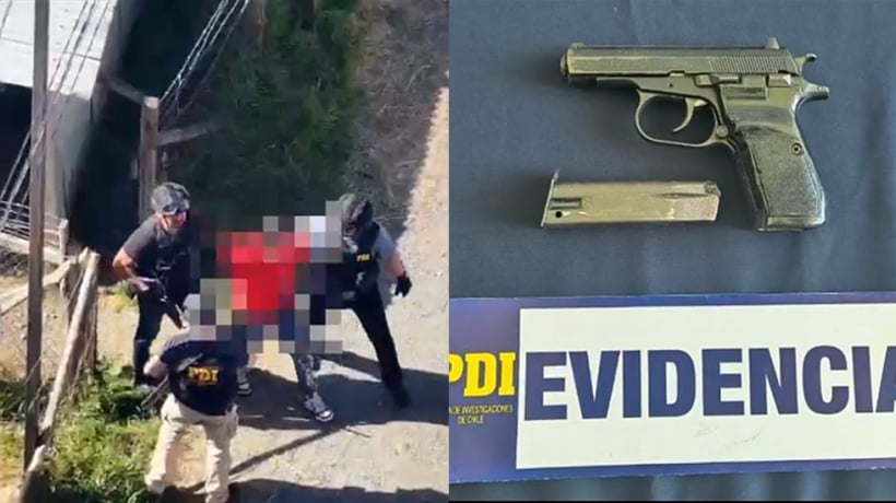 Adolescente fue apresado por robo armado a un funcionario del municipio de Puerto Montt