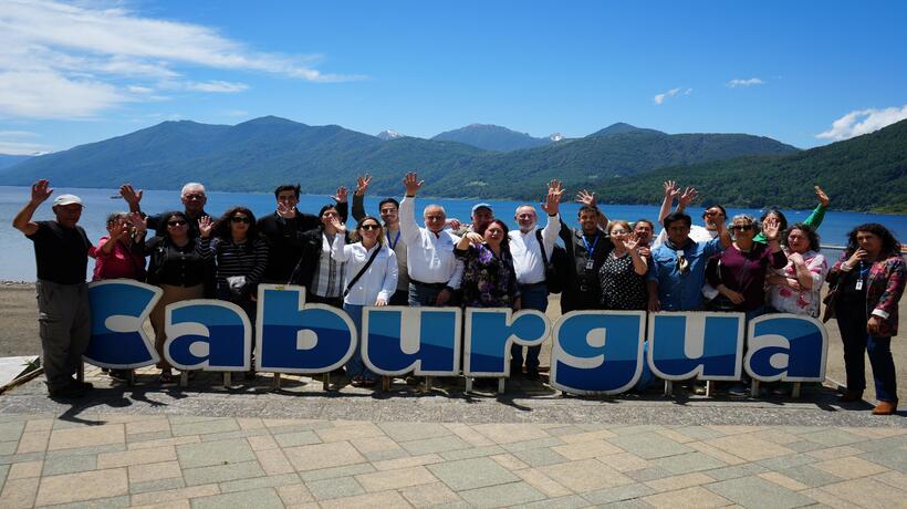 Gobierno Regional de La Araucanía busca evitar el cierre del brazo del río que conecta con el Lago Caburgua