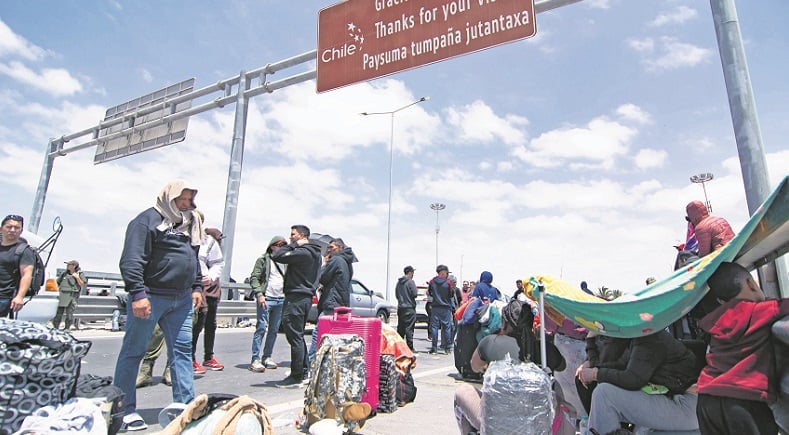 Militares de Perú llegarían la próxima semana a la frontera por crisis migratoria