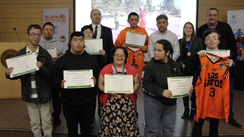 Quilpué: equipos de básquetbol inclusivo se preparan para posible participación en los Juegos Mundiales 2027