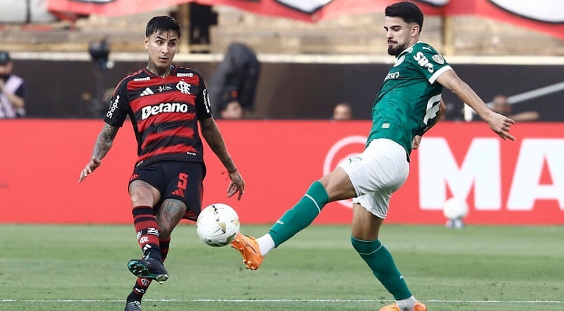 Erick Pulgar alcanza su segunda Copa Libertadores: Flamengo venció 1-0 a Palmeiras en la final continental