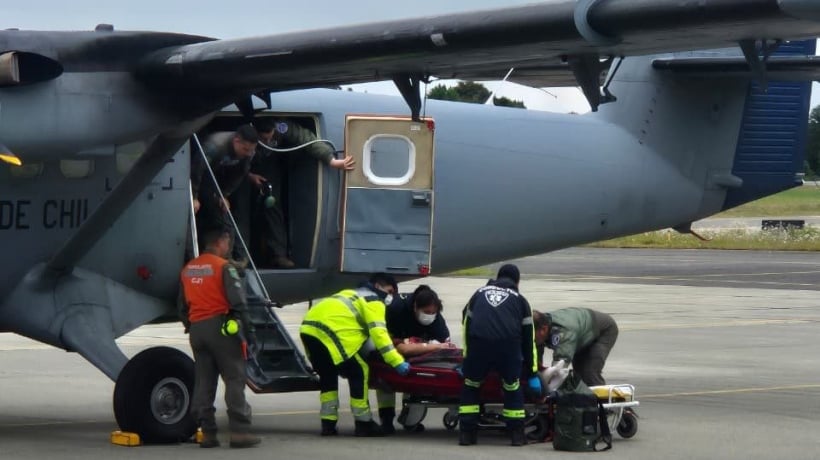 Por complejo cuadro de epilepsia evacuaron a joven desde Chaitén