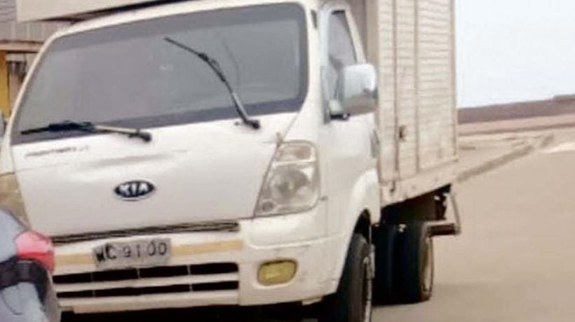 A feriante le robaron camión cargado con toda la mercadería y quedó sin nada