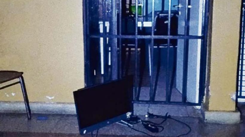 En ronda preventiva detienen a sujeto que robó computadores desde colegio