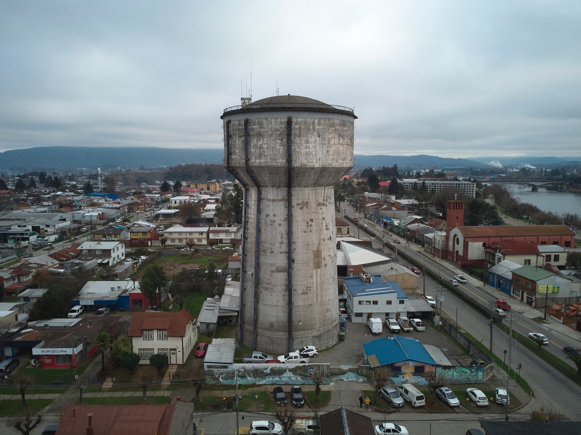 Valdivia: Conversatorio e intervención lumínica en Copa de Agua de Valdivia cerrarán programa Los Ríos Territorio Visual