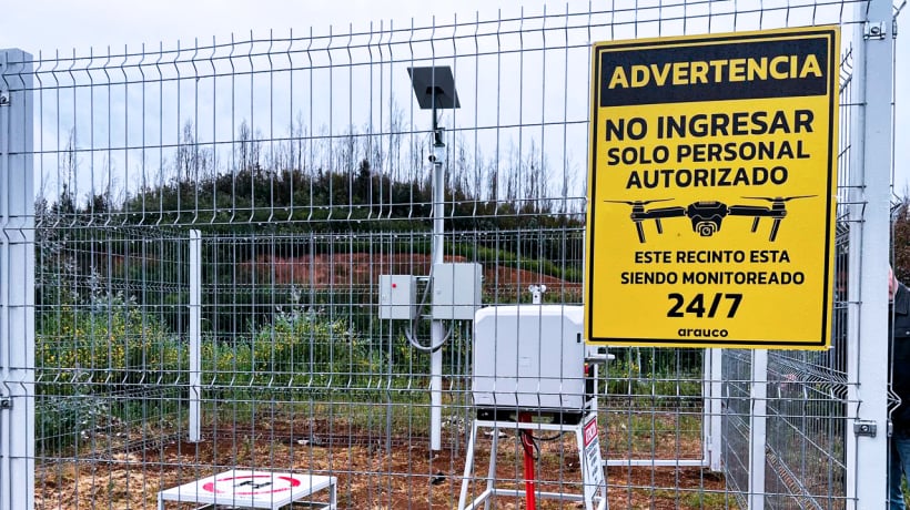 Sistema de drones autónomos permitirán detectar de manera temprana incendios forestales en la Ruta del Itata