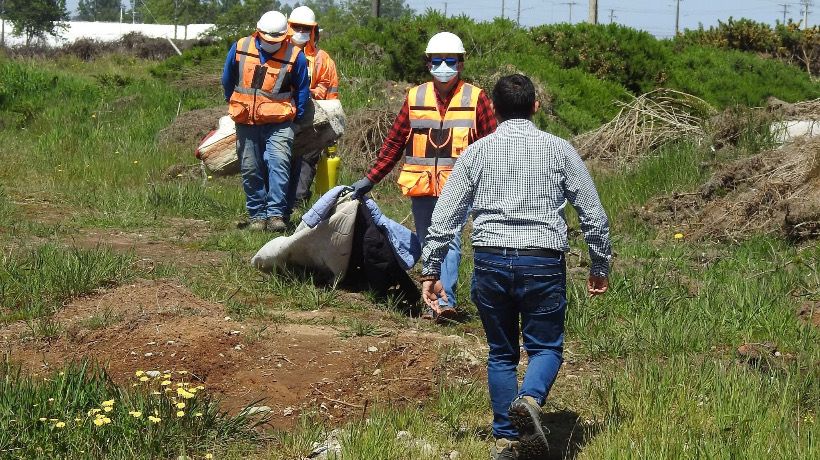 Operativo de seguridad eliminó rucos en sectores de Alerce