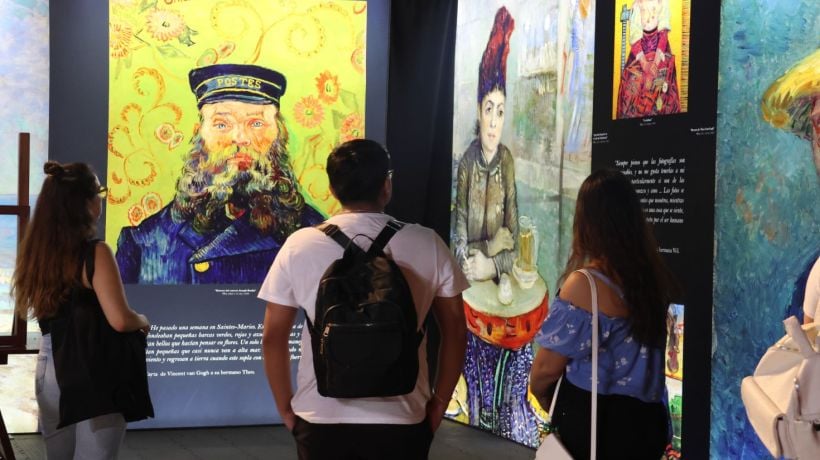 Más de cinco mil tarapaqueños disfrutraron de la exposición “Van Gogh Vivo” en el Mall Zofri