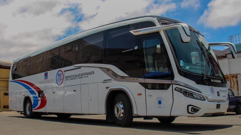 SSA incorpora nuevo bus para el traslado de pacientes desde el Hospital de Taltal a Antofagasta