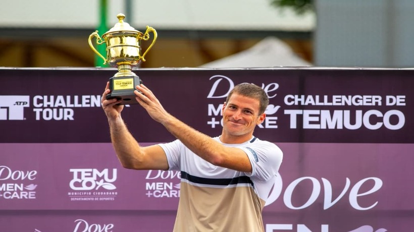 Federico Gómez se llevó el título de campeón de la Cuarta versión del Challenger de Temuco 2025