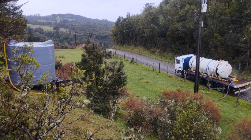 Municipio de Ancud inició temporada estival de distribución de agua en camiones aljibe