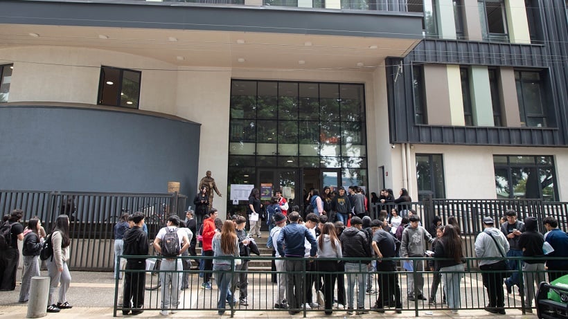 Cerca de 800 estudiantes rinden la Paes en Lautaro