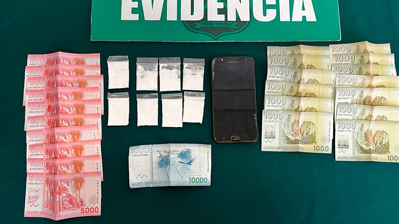 Fiscalización preventiva con uso de dron dejó dos garzones detenidos en Concón