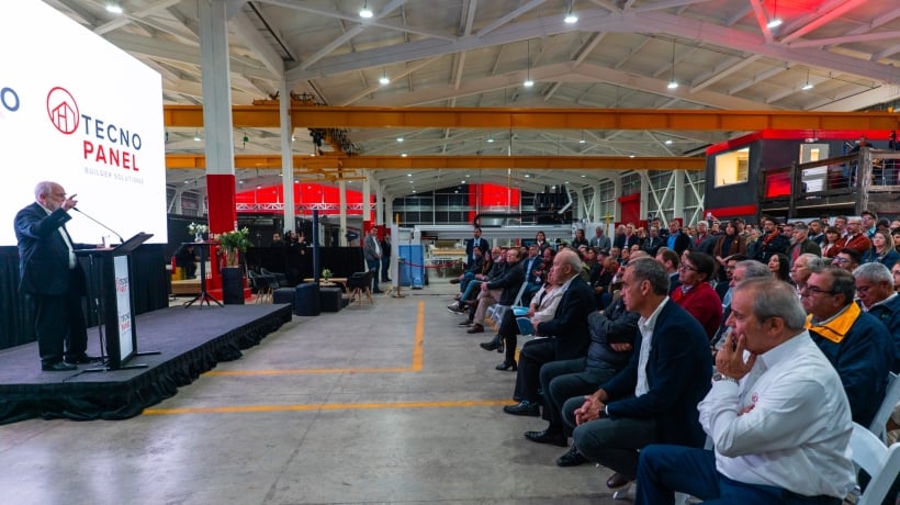 Inauguraron moderna planta de construcción modular de viviendas en Puerto Varas