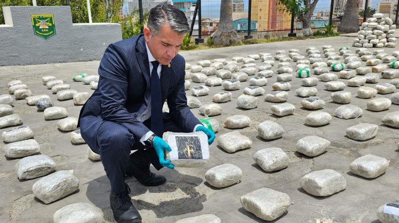 70 años de cárcel suman condenas para banda de narcotraficantes: cayeron con dos toneladas de marihuana en Antofagasta