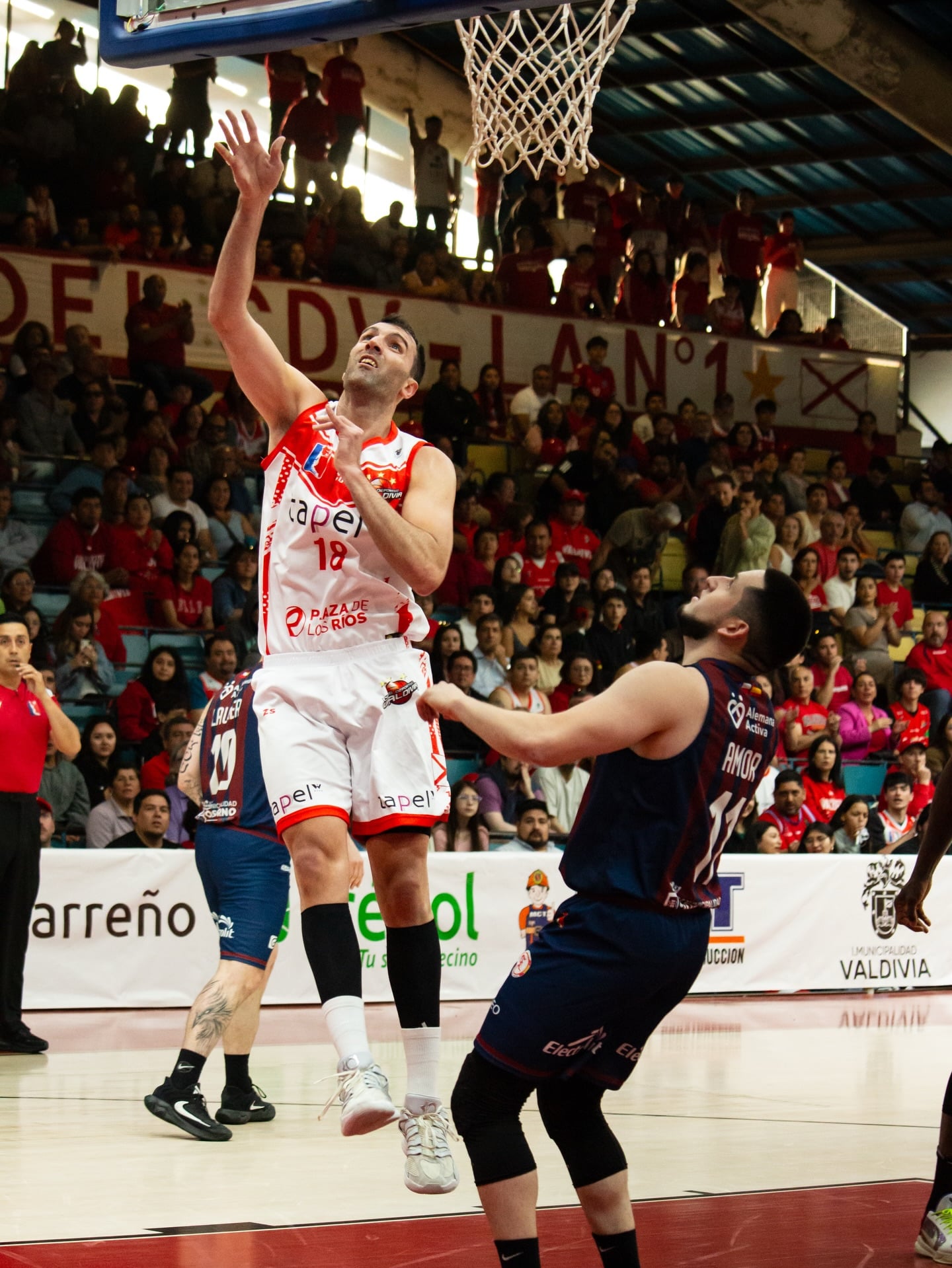 El Deportivo Valdivia se impuso por 75-57 en el inicio de la final del Sur