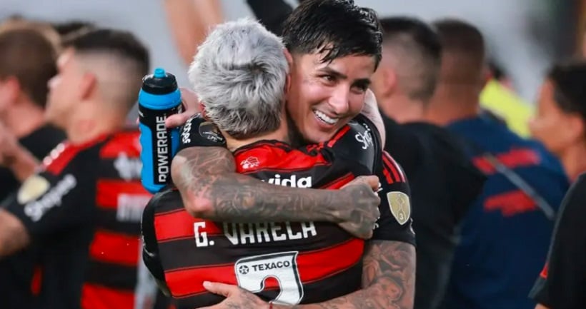 Erick Pulgar sumó nuevo título: campeón del Brasileirao con el Flamengo