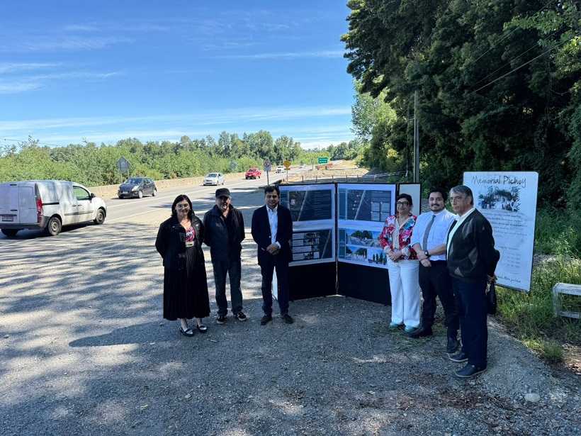 MOP licita construcción de memorial de Detenidos Desaparecidos en Ruta Valdivia-Mariquina junto al puente Pichoy
