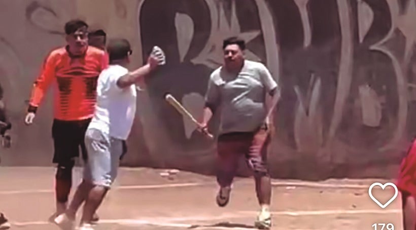 Feroz pelea en partido de fútbol amateur reactiva debate de violencia en las canchas de Antofagasta