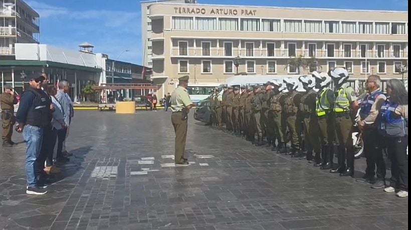 [VIDEO] Autoridades lanzan despliegue operativo Navidad Segura en Tarapacá