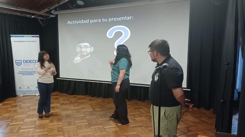 Puerto Montt realizó taller básico de lengua de señas