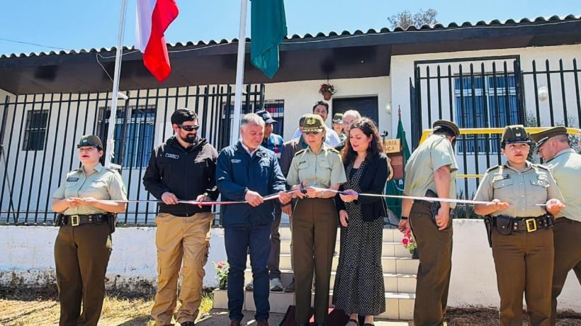 Carabineros inauguró la subcomisaría temporal en Lo Vásquez y desplegará más de 500 funcionarios por llegada de peregrinos