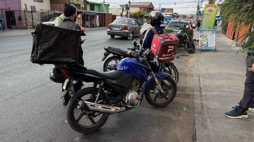 Directos al corralón municipal: Retiran 10 motocicletas sin documentación en operativo en Antofagasta