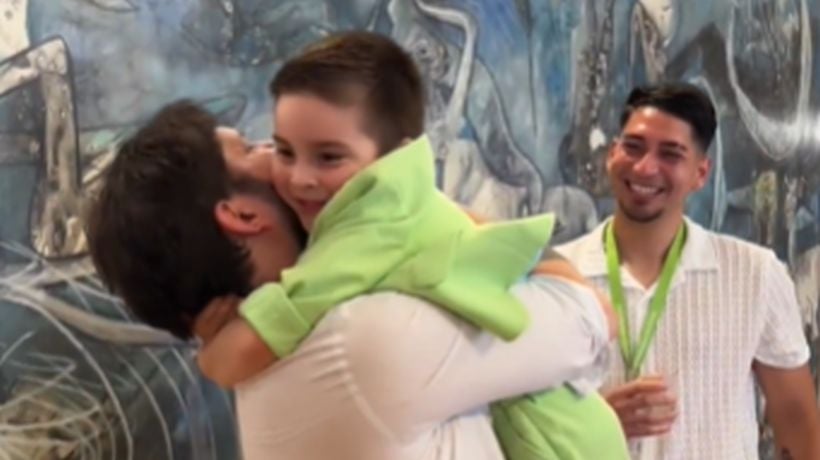 [VIDEO] Presidente Boric se reúne con Santino: el niño que lloró por el término de su Gobierno