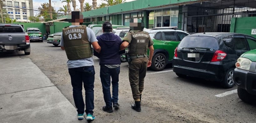 OS9 Arica capturó a prófugo por violación y abuso sexual de una adolescente