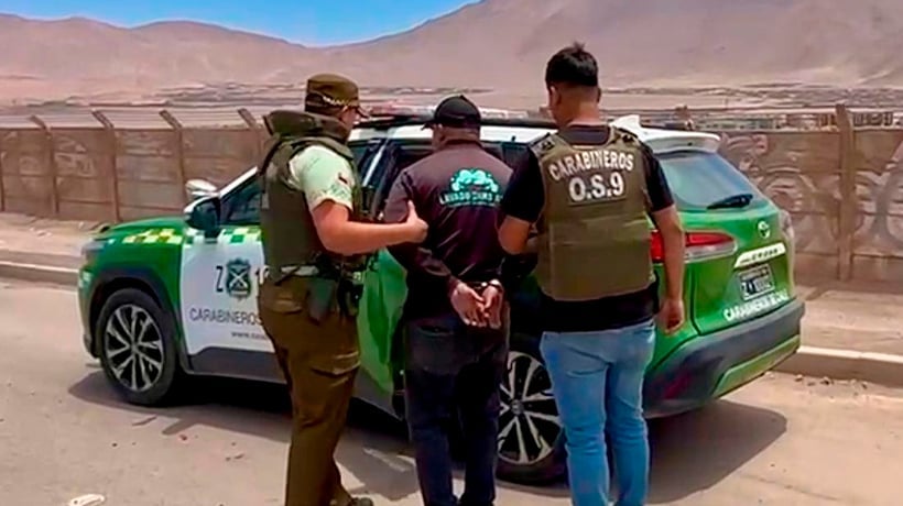 Carabineros detuvo a sujeto por lesiones graves y vulneración reiterada de menores en Alto Hospicio