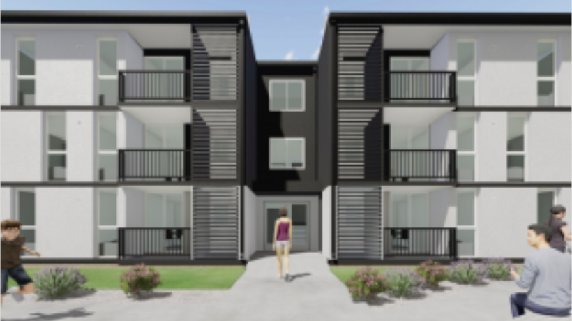 Minvu levanta en Quilpué el primer edificio social 100% industrializado