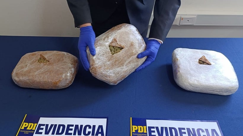 PDI desbarata banda criminal e incauta más de 6 mil dosis de droga en Traiguén