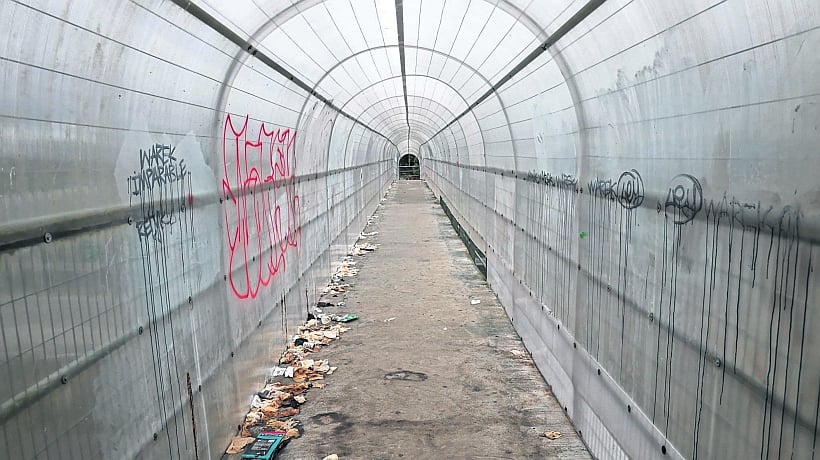Denunciaron insalubridad en pasarela del sector Alto Bonito de Puerto Montt