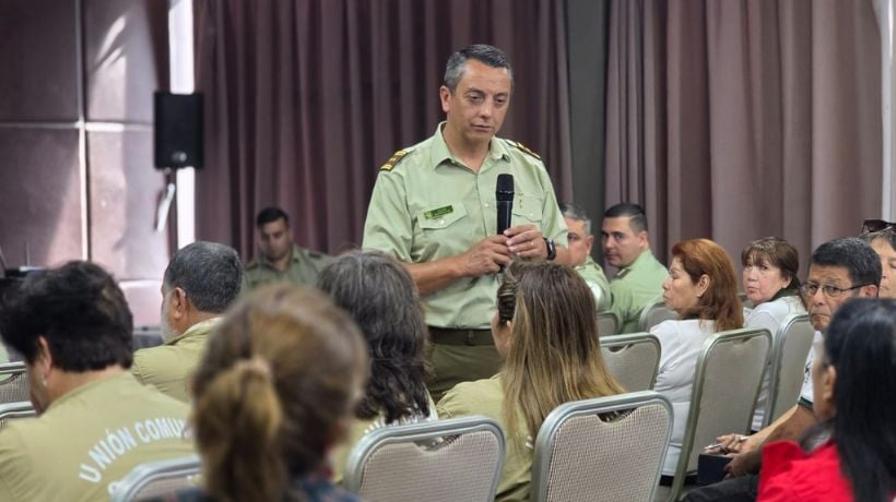 Carabineros realizó reunión con dirigentes vecinales en Tarapacá