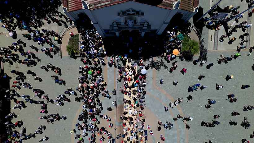 Un detenido prófugo de la justicia y 60 infracciones deja la peregrinación a Lo Vásquez