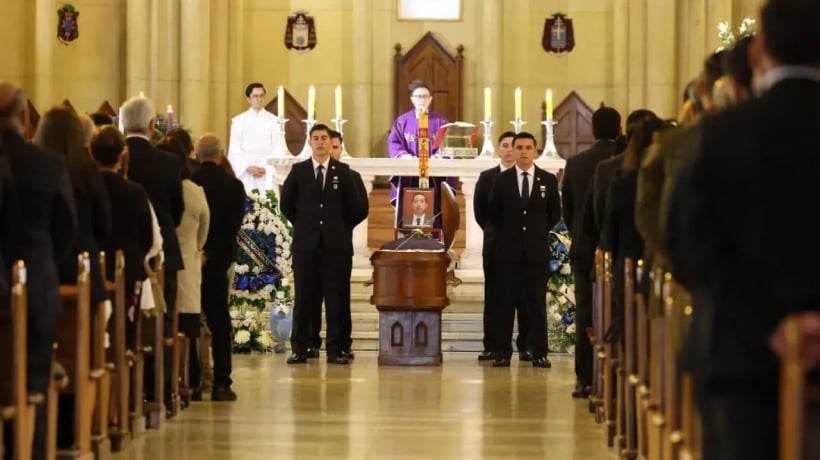 Autoridades y familiares despidieron al subprefecto de la PDI Rodrigo Carreño