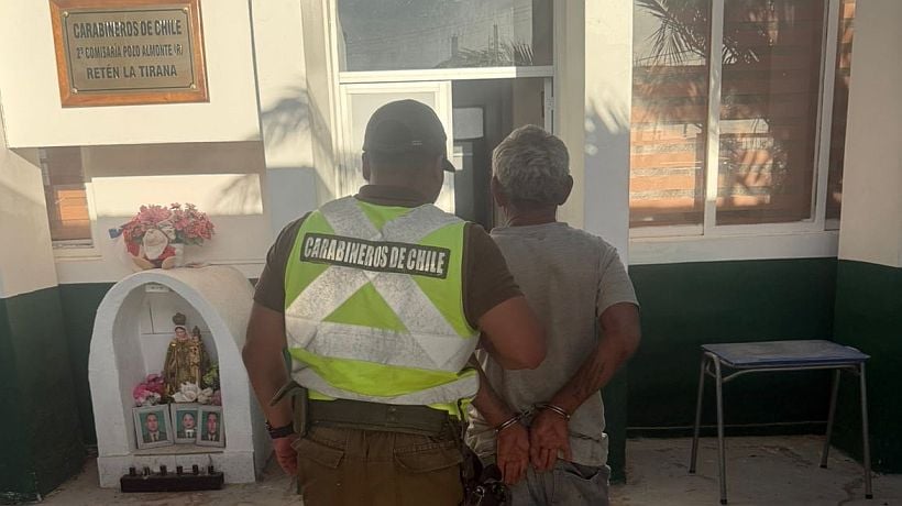 Detienen a dos prófugos de la justicia en el pueblo de La Tirana