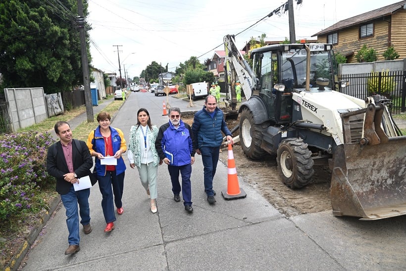 Los Ríos: Comienzan las obras del Programa de Conservación de Vías Urbanas