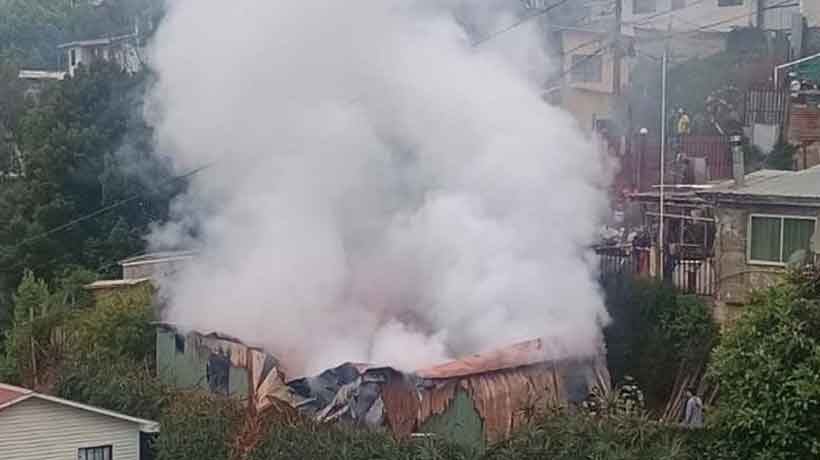 Detienen a presunto autor del incendio que dejó a una persona fallecida en Viña del Mar