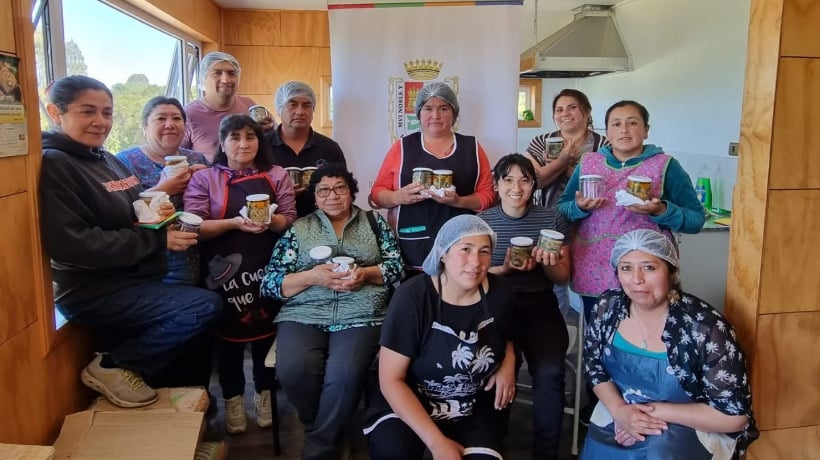 Concluyó con éxito el curso de elaboración de conservas en isla Quehui