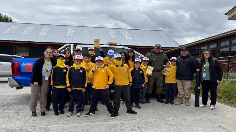 En Dalcahue realizaron jornada de prevención y aprendizaje en la escuela de Puchauran
